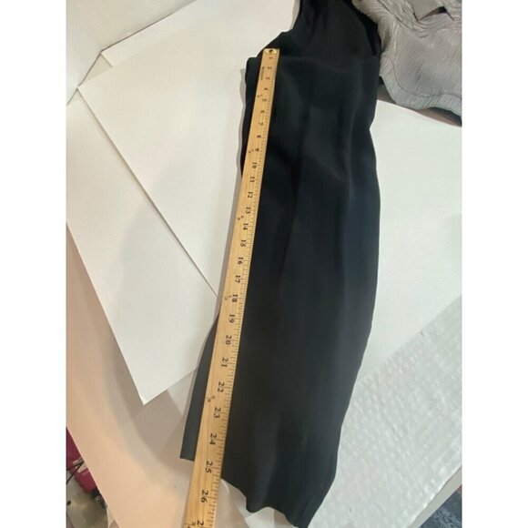 Taurus II Vintage 80’s Black & White Jumpsuit Pockets Elastic Waist Women Size 8 - Picture 10 of 10